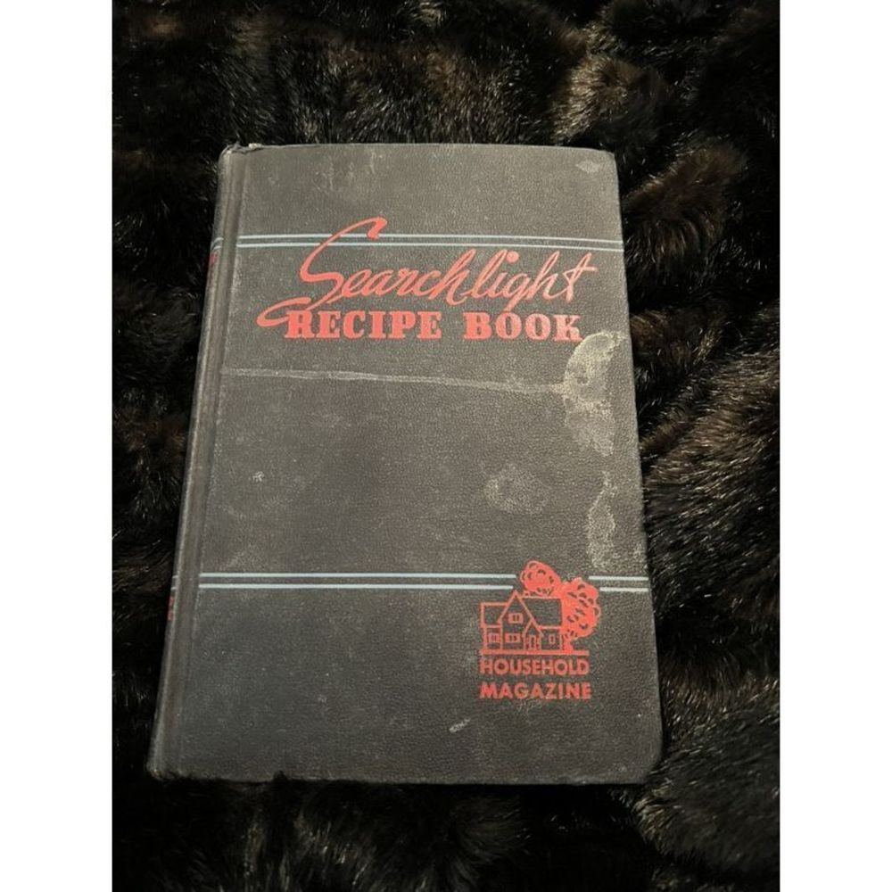 The Searchlight Recipe Book by The Household Magazine Topeka Kansas 1946 Vintage